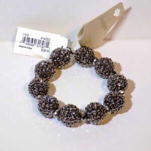 New w/$28 Tags Erica Lyons Fancy Chunky Beaded Stretch Bracelet